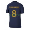 Maillot de Supporter France Aurelien Tchouameni 8 Domicile Coupe du Monde 2022 Pour Homme